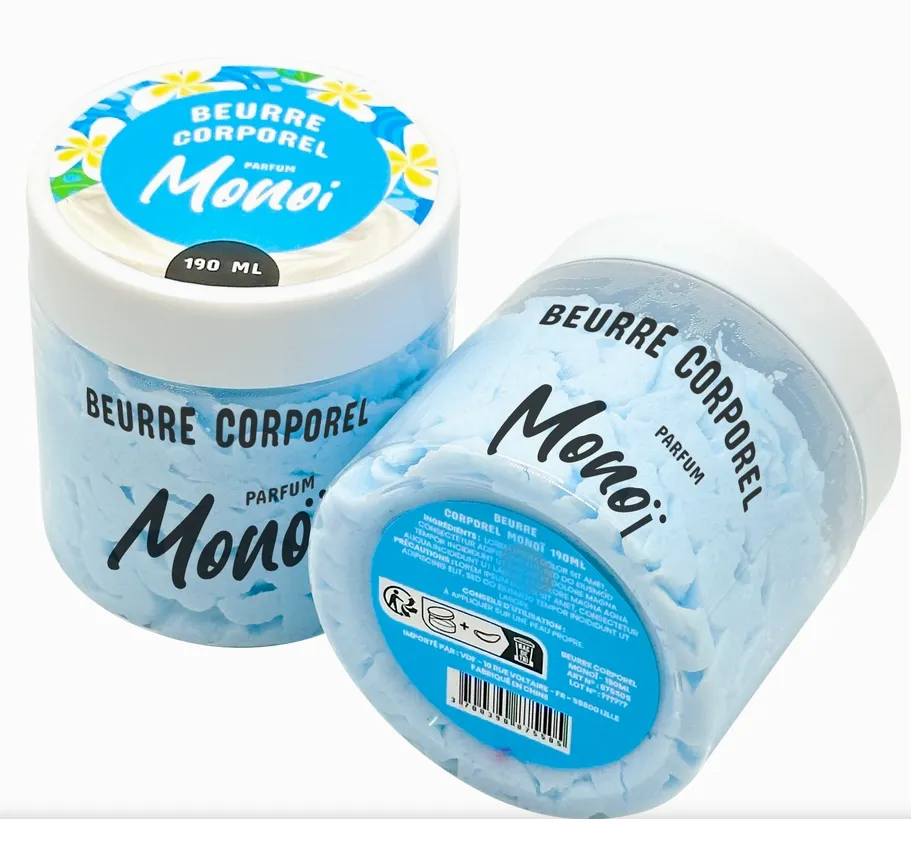 Beurre Corporel fouetté - 190ml - Senteur Monoï - Frenchtendance