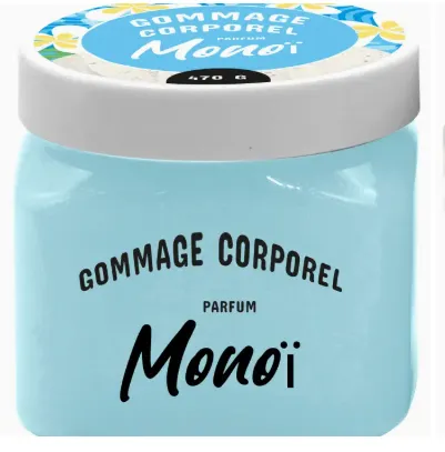 Gommage corps 470 gr - Senteur Monoï - FRENCH TENDANCE