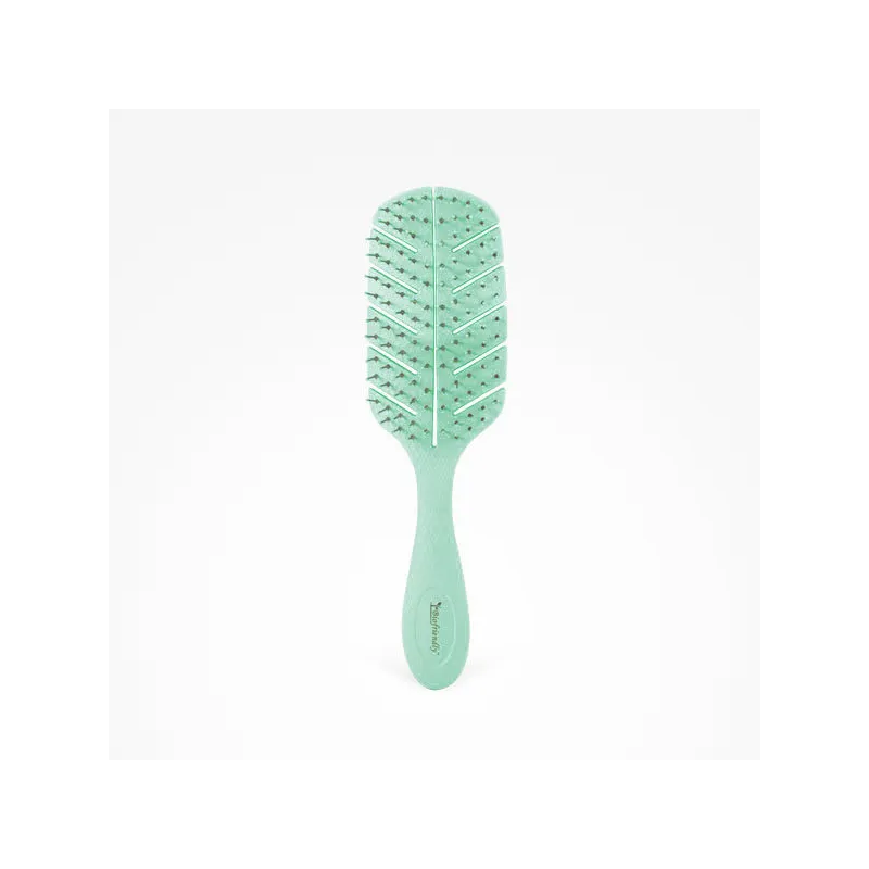 Brosse biodégradable verte Biofriendly pour la coiffure