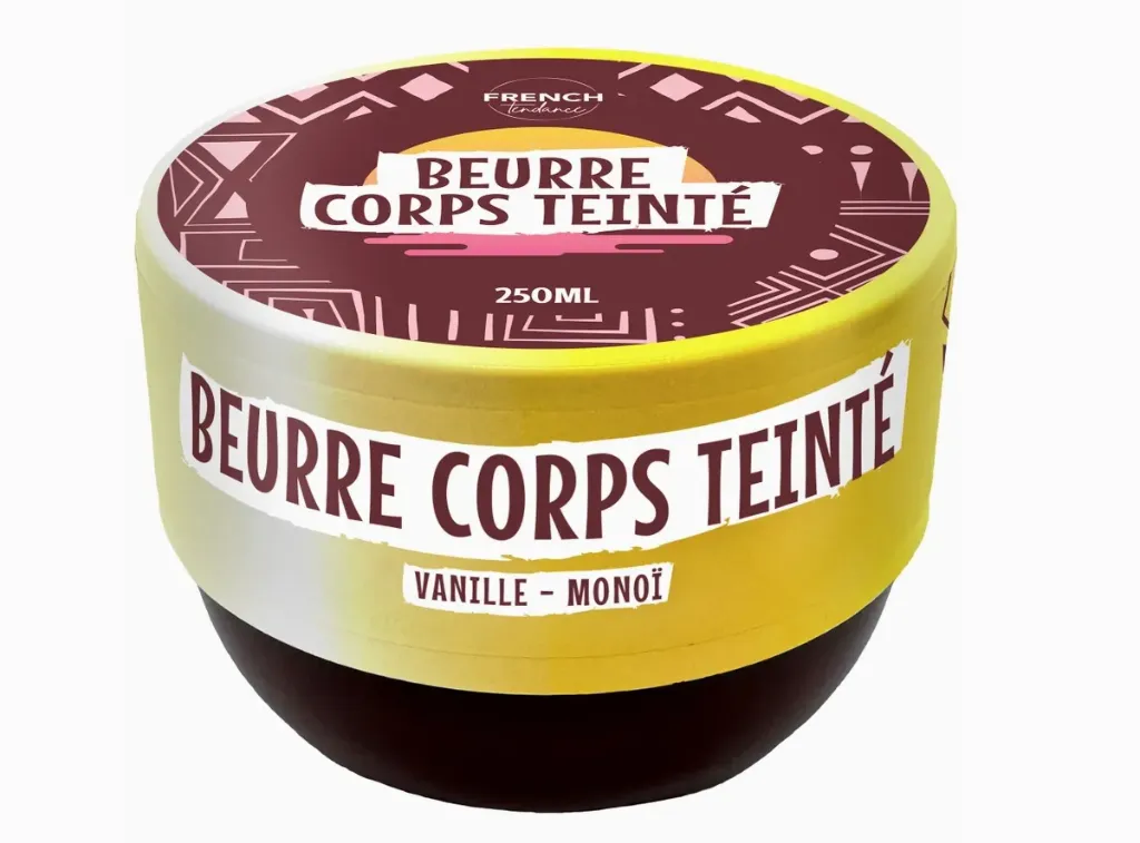 Beurre Corps Teinté Vanille – Monoï (250 ml)
