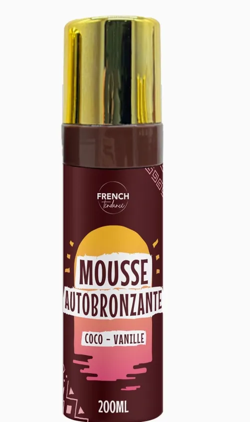 Mousse Autobronzante Vanille – Coco (200 ml) french tendance