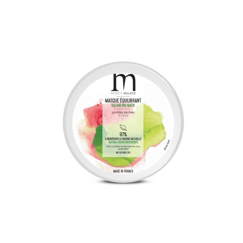 Masque équilibrant Racines Grasses Pointes Sèches Mulato 50ml