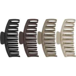 4 Pinces SIBEL  Couleur Naturelle