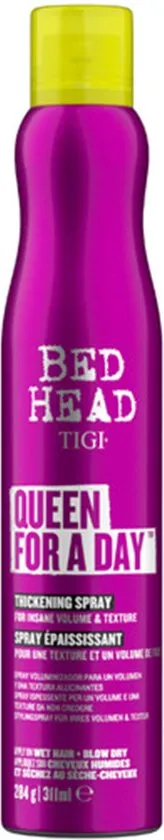 Bed Head par TIGI - Queen For A Day - Haarspray - Spray Volume - Pour les cheveux fins - 311 ml