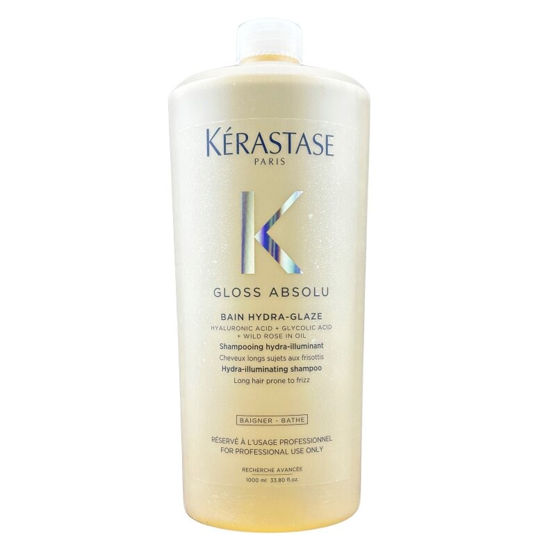 Kerastase Gloss Absolu Bain Hydra Glaze Shampoo 33.8oz/1L