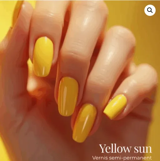 Vernis semi-permanent – Yellow Sun – 15ml