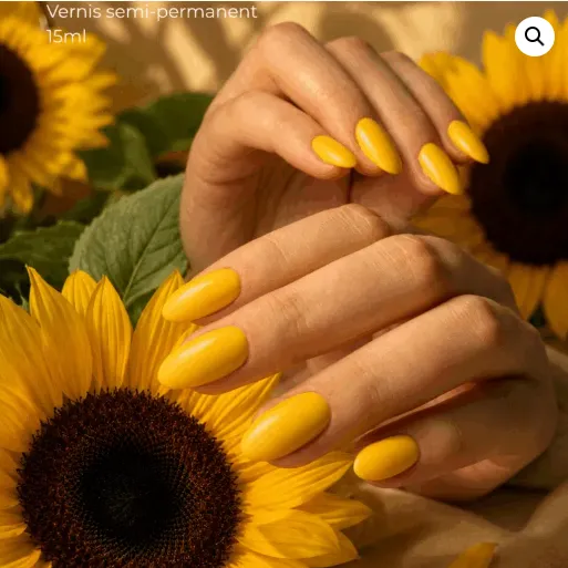 Vernis semi-permanent – Tournesol – 15ml Nailisa