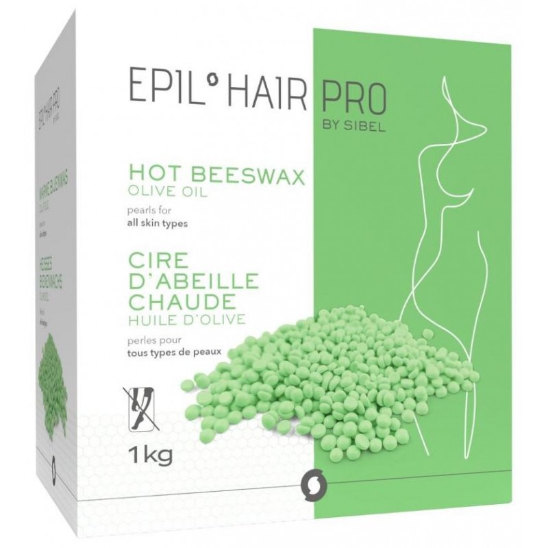 Cire à épiler Pastilles Huile D'olive Sibel 1KG