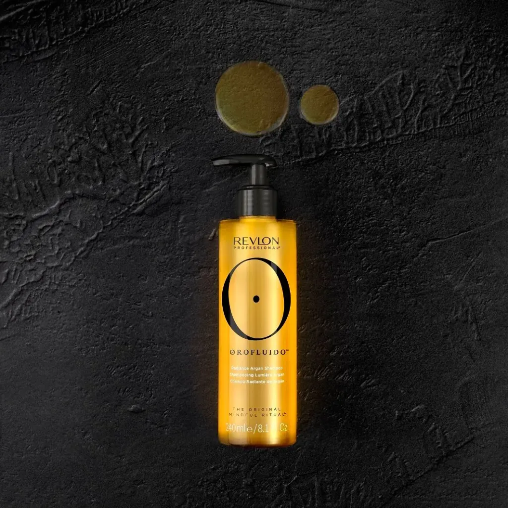 Duo pack Orofluido shampooing lumière argan 240 ml + elixir à l'huile d'argan 30 ml