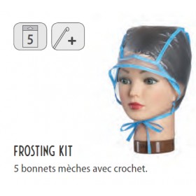 [5011151] Bonnet Meche 5 Pcs Avec 1 Crochet