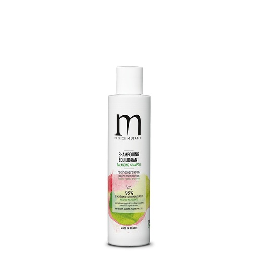 [mulato] Shampooing Équilibrant Racines Grasses Pointes Sèches Mulato