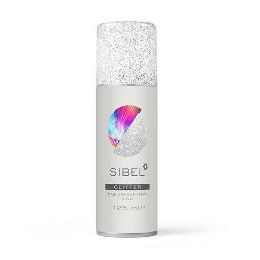 [24000032] Spray  Couleur Paillettes Argent - 125 Ml