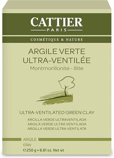 [am] Cattier Vrac Argile Verte Ultra Ventilée 250 G
