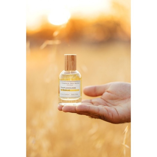 Pamplemousse & Basilic EAU DE PARFUM BIEN-ÊTRE AUX HUILES ESSENTIELLES