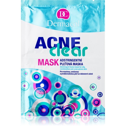 Dermacol Acne Clear Face Mask for Problem Skin, Acne 