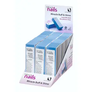 SIBEL Bloc à ongles 2 sens Buff&Shine