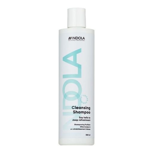 Indola Cleansing Shampoo Deep Cleanse Clarifying Shampoo 300 Ml
