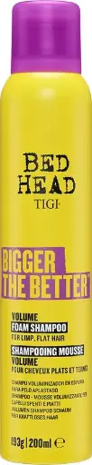 Bed Head by TIGI - Bigger The Better - shampooing - mousse de volume - pour les cheveux fins - 200 ml