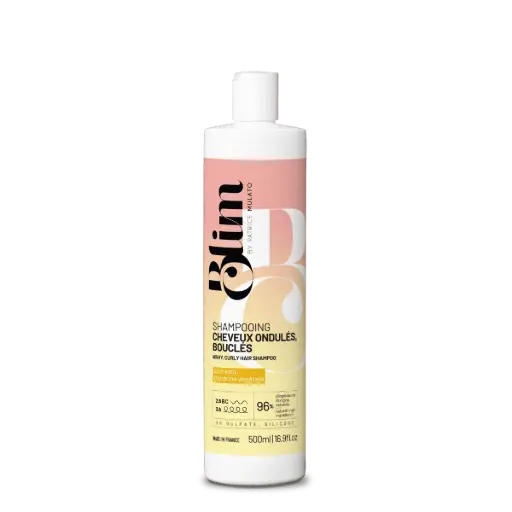 Shampooing cheveux ondulés, bouclés