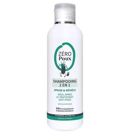 Shampooing 2-en-1 Zéro Poux Patrice Mulato 200ML